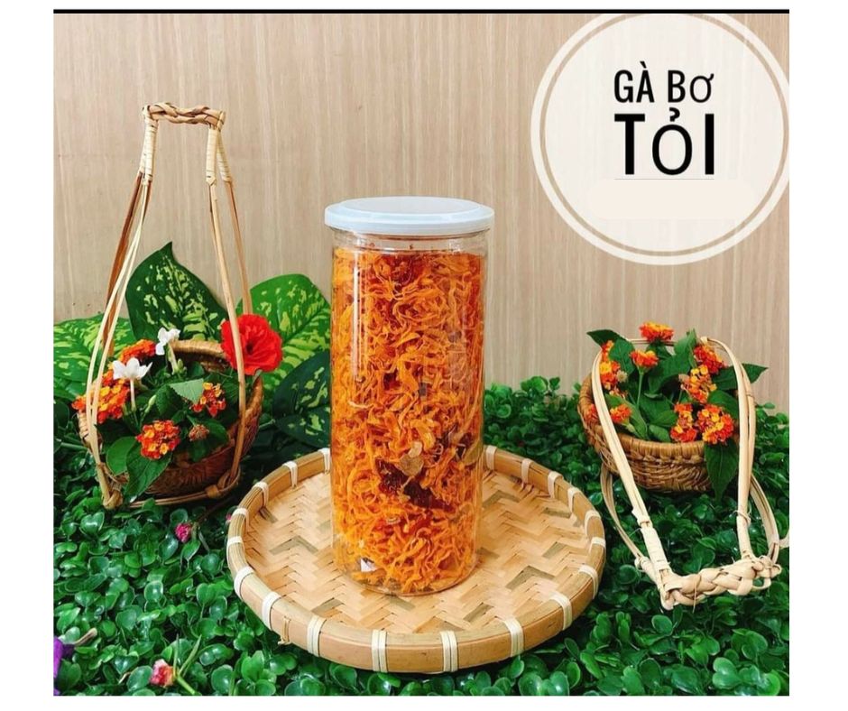 Khô gà bơ tỏi 300g